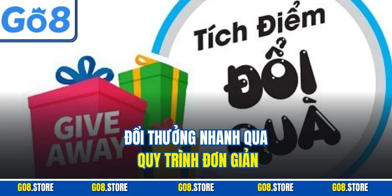 Đổi thưởng nhanh qua quy trình đơn giản