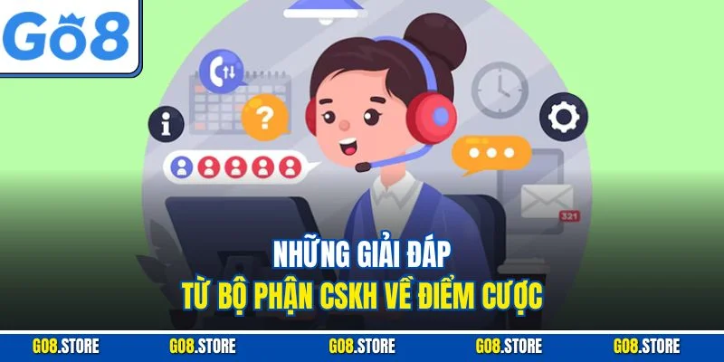 Những giải đáp từ bộ phận CSKH về điểm cược